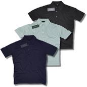 View Item John Smedley Fine Cotton 3 Button Short Sleeve Knit Polo Shirt